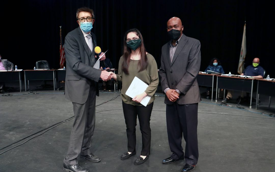 South Holland Resident Fatima Serrato Sworn in as Student Trustee at South Suburban College